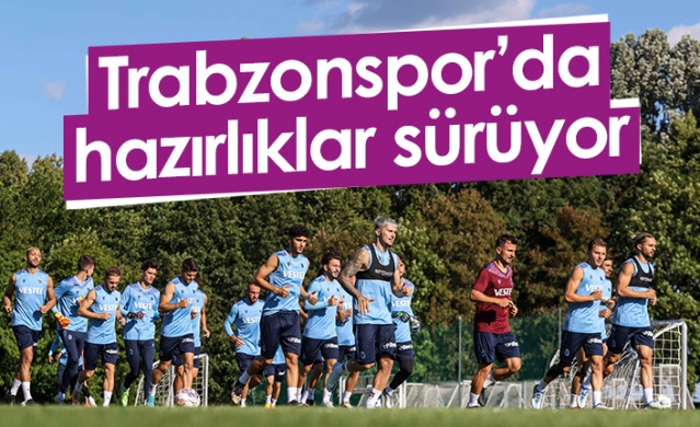 Trabzonspor'da Slovenya kampında sezon hazırlıklar sürüyor. 8 Temmuz 2022-Foto Haber 1