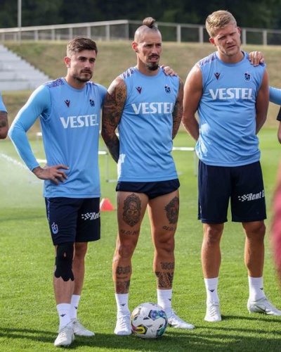 Trabzonspor Slovenya'da çift antremanla günü tamamladı. 11 Temmuz 2022 44