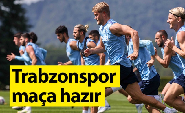 Trabzonspor GÖztepe maçına hazır. 14-07-2022 1