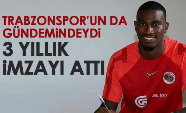 Trabzonspor'un da gündeminde olan Haji Wright’tan 3 yıllık imza 1