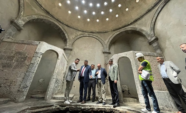 Tarihi Hasanpaşa Hamamı kültür ve sanat hayatına canlılık katacak. Foto Haber 10