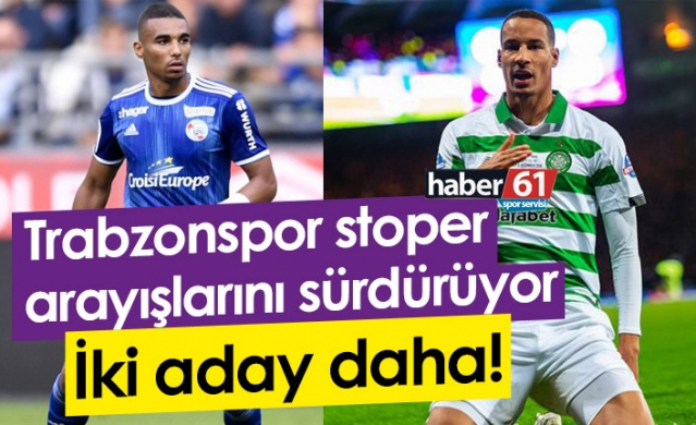 Trabzonspor'da stopere iki aday daha! 1