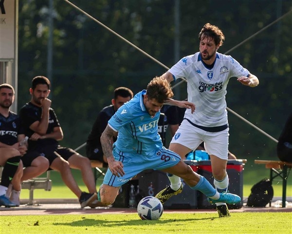 Trabzonspor - Empoli maçından kareler. Foto Galeri 16
