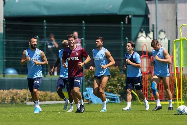 Trabzonspor'da hazırlıklar sürüyor. 28 Temmuz 2022 14