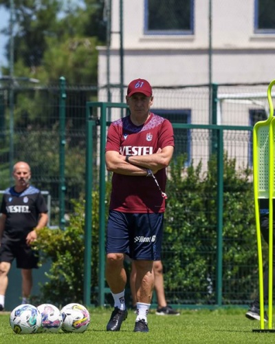 Trabzonspor'da hazırlıklar sürüyor. 28 Temmuz 2022 19