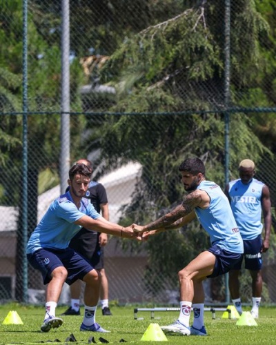 Trabzonspor'da hazırlıklar sürüyor. 28 Temmuz 2022 33