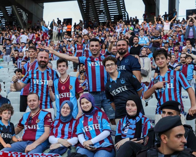 Trabzonspor - Sivasspor maçından kareler. Foto Haber 7