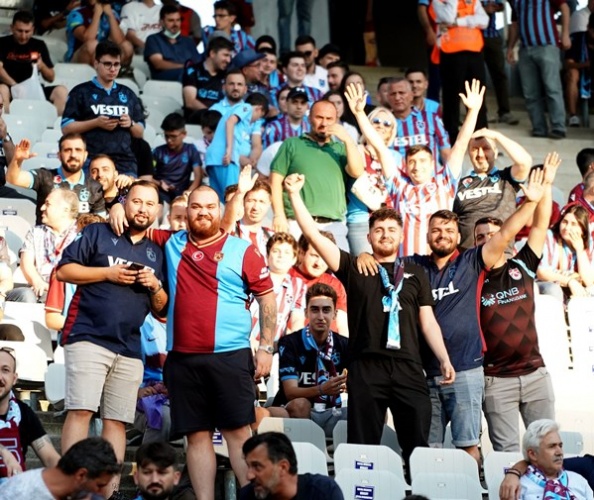 Trabzonspor - Sivasspor maçından kareler. Foto Haber 59
