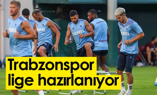 Trabzonspor lige hazırlanıyor. Foto Haber 1