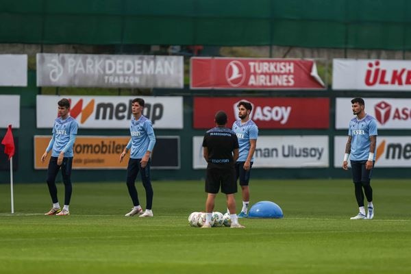 Trabzonspor Atakaş Hatayspor hazırlıklarını sürdürüyor. 10 Ağustos 2022 - Foto Haber 9