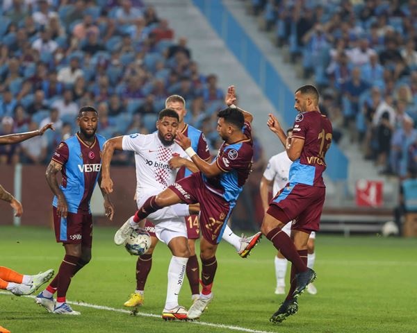 Trabzonspor-Hatayspor maçında neler oldu? Foto Haber 39