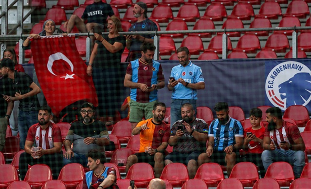 Kopenhag - Trabzonspor maçından kareler. Foto Galeri 40