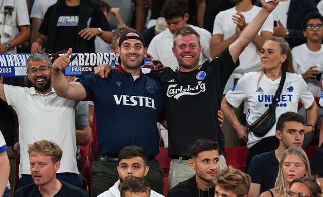 Kopenhag - Trabzonspor maçından kareler. Foto Galeri 47