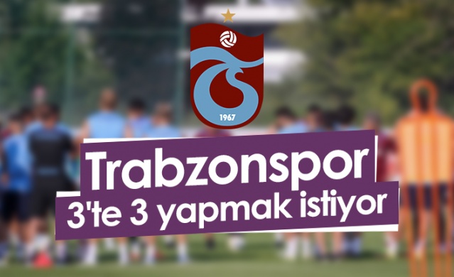 Trabzonspor 3'te 3 yapmak istiyor. Foto Haber 1