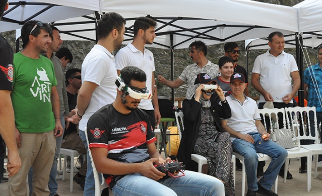 Türkiye Drone Şampiyonası üçüncü etabı Artvin'de başladı 2
