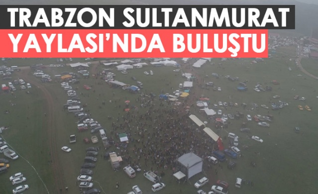 Trabzon Sultan Murat Yaylası'nda buluştu. 15 Eylül 2022- Foto Haber 1
