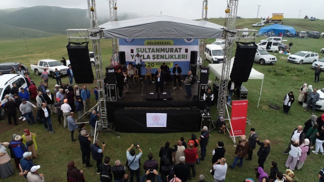 Trabzon Sultan Murat Yaylası'nda buluştu. 15 Eylül 2022- Foto Haber 13