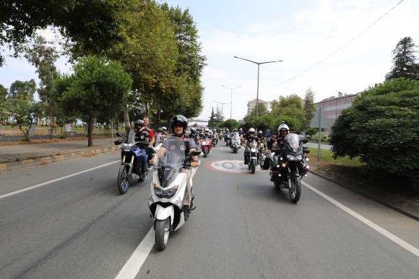 Trabzon'da Rota 61 Motosiklet Festivali başladı - Foto Haber 12
