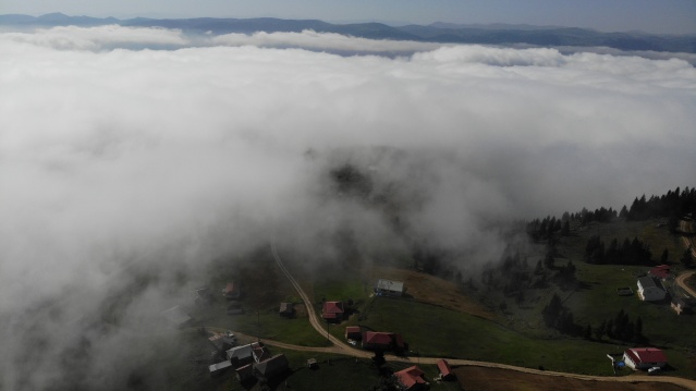 Trabzon'dan muhteşem görüntüler! Bulutların üzerinde...Foto Haber 2