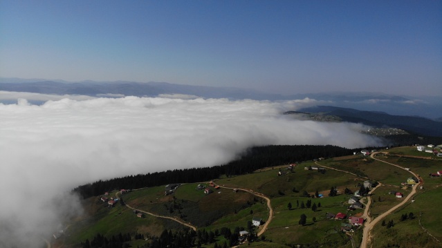 Trabzon'dan muhteşem görüntüler! Bulutların üzerinde...Foto Haber 5