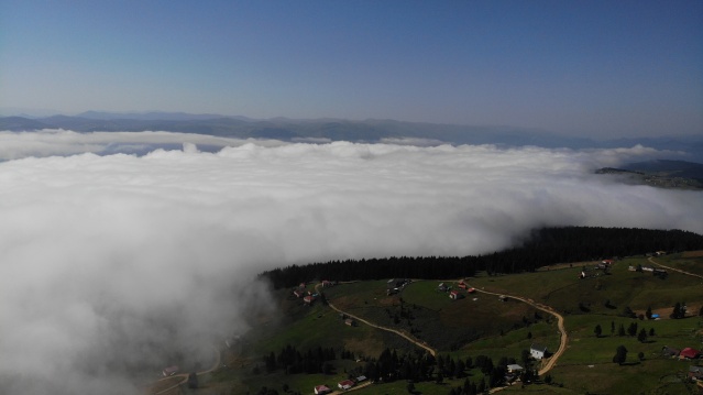Trabzon'dan muhteşem görüntüler! Bulutların üzerinde...Foto Haber 4