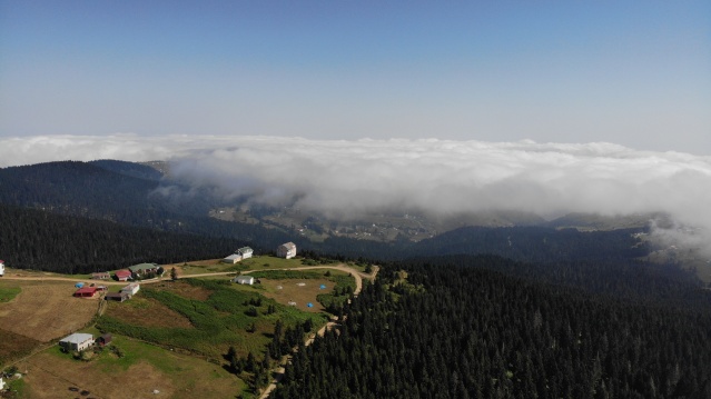 Trabzon'dan muhteşem görüntüler! Bulutların üzerinde...Foto Haber 8