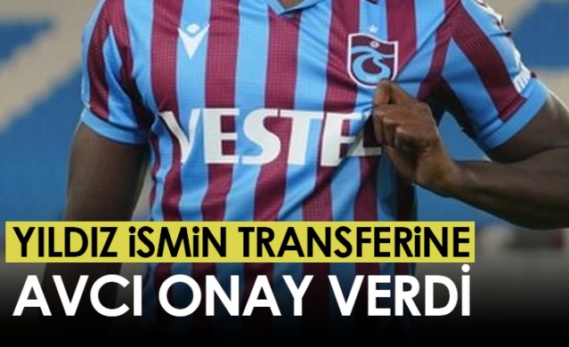 Trabzonspor'da yıldız ismin transferine Avcı onay verdi. Foto Haber 1