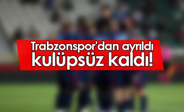 Trabzonspor'dan ayrıldı kulüpsüz kaldı! Foto Galeri 1