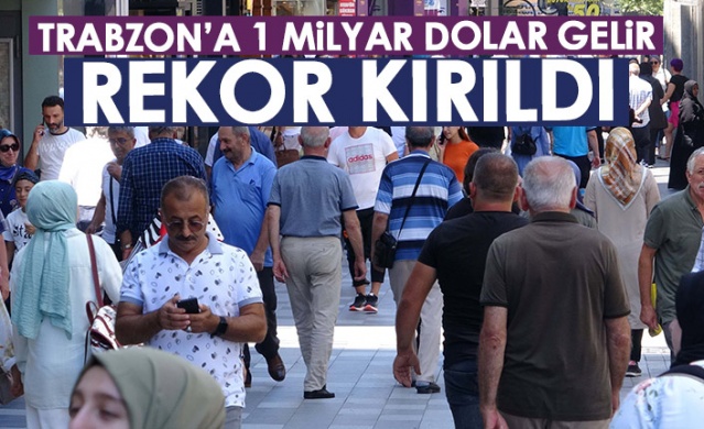 Trabzon'a 1 Milyar Dolar gelir! Rekor kırıldı. Video Haber 1