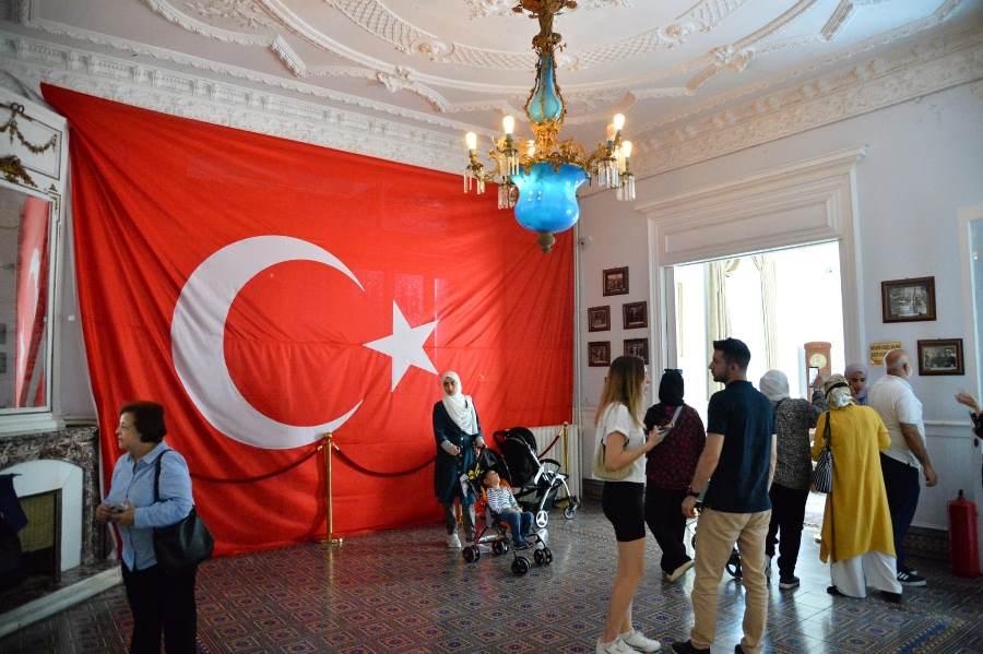 Atatürk Köşkü Cumhuriyet'in 100. yılına hazırlanıyor. Foto Haber 9