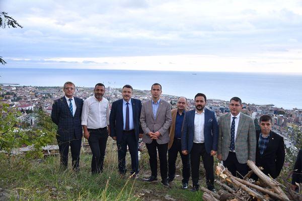 Trabzon'da Boztepe'deki proje şekillenmeye başladı. Foto Haber 3