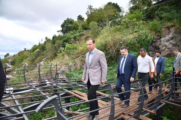 Trabzon'da Boztepe'deki proje şekillenmeye başladı. Foto Haber 10