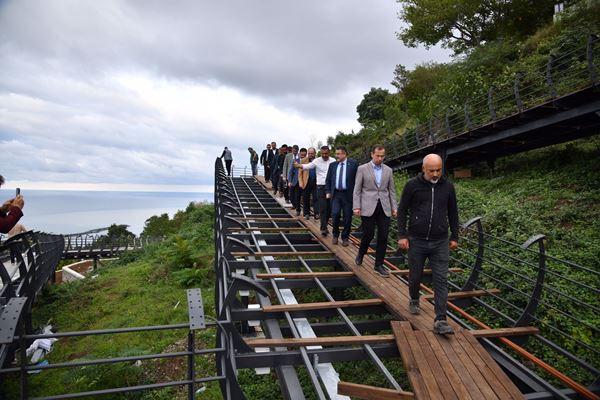 Trabzon'da Boztepe'deki proje şekillenmeye başladı. Foto Haber 8