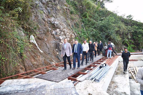 Trabzon'da Boztepe'deki proje şekillenmeye başladı. Foto Haber 4