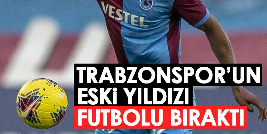 Trabzonspor'un eski yıldızından flaş açıklama! Futbolu bıraktı. Foto Haber 1