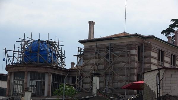Trabzon'da bitmeyen restorasyon! yeniden ihale yapıldı. Foto Haber 2