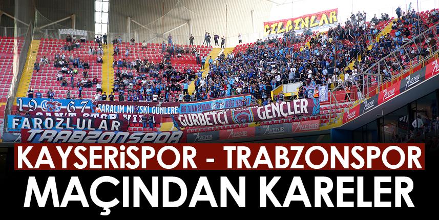 Kayserispor - Trabzonspor maçından kareler. Foto Haber 1