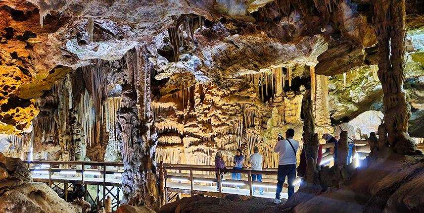 150 milyon yıllık Karaca Mağarası'nda turizm sezonu devam ediyor. Foto Galeri 6