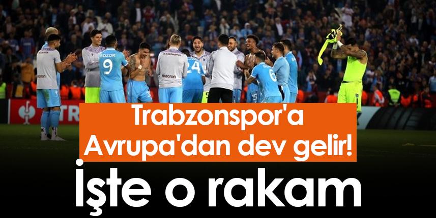 Trabzonspor'a Avrupa'dan dev gelir! İşte o rakam. Foto Haber 1