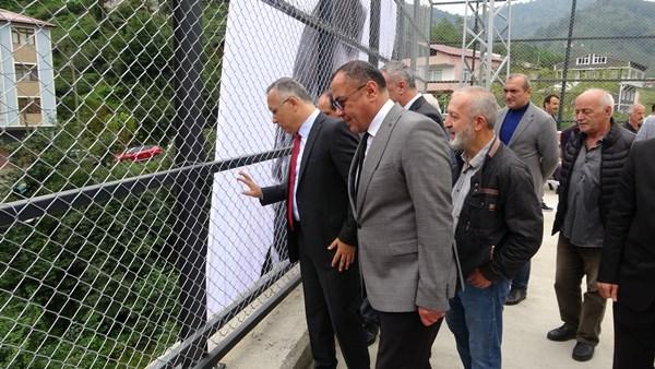 Rize'de selin vurduğu okul yeniden açıldı. Foto Haber 5