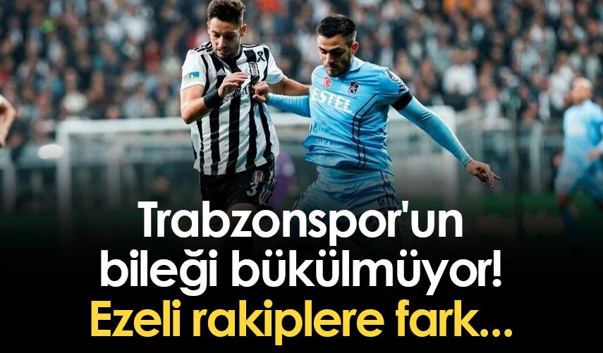 Trabzonspor'un bileği bükülmüyor! Ezeli rakiplere fark...Foto Galeri 1