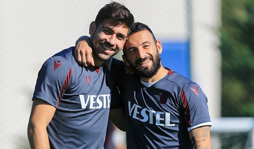 Trabzonspor'da Bakasetas'tan taraftara galibiyet sözü! Foto Haber 3