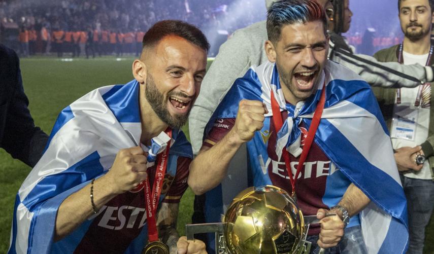 Trabzonspor'da Bakasetas'tan taraftara galibiyet sözü! Foto Haber 2