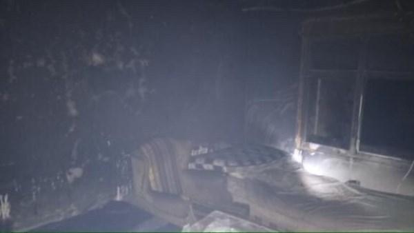 Rize'de yabancı şahısların kaldığı binada yangın! 1 yaralı. Foto Haber 3
