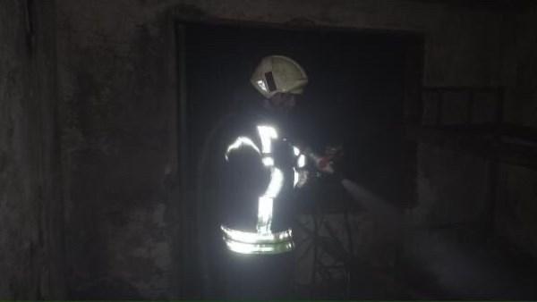 Rize'de yabancı şahısların kaldığı binada yangın! 1 yaralı. Foto Haber 2