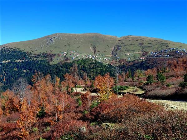 Sis Dağı sonbahar renklerine büründü. Foto Haber 11