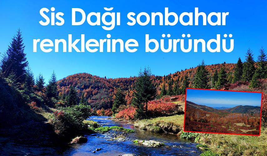 Sis Dağı sonbahar renklerine büründü. Foto Haber 1