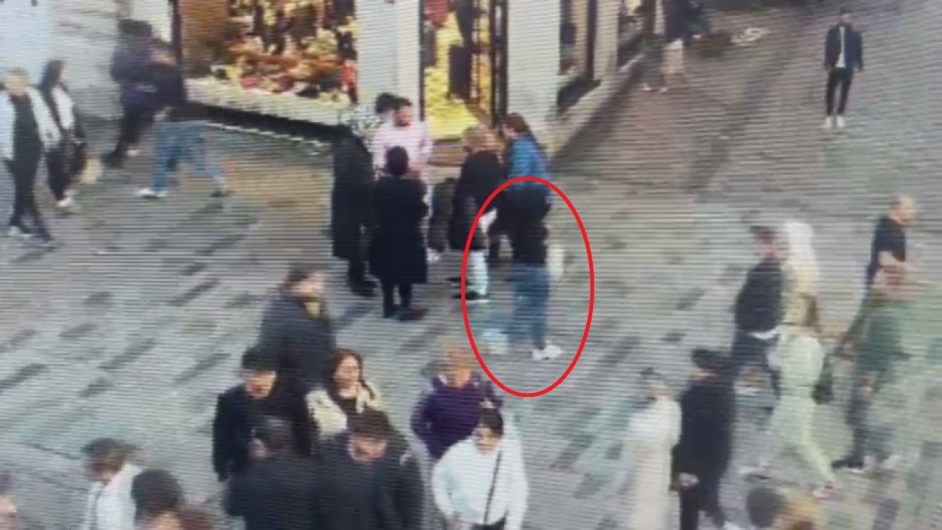 İstiklal caddesi bombacısının yeni görüntüleri ortaya çıktı! Günler öncesinde böyle keşif yapmış 3