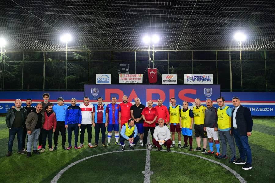 Trabzon'da 15. Orhan Kaynar futbol turnuvası sona erdi 4