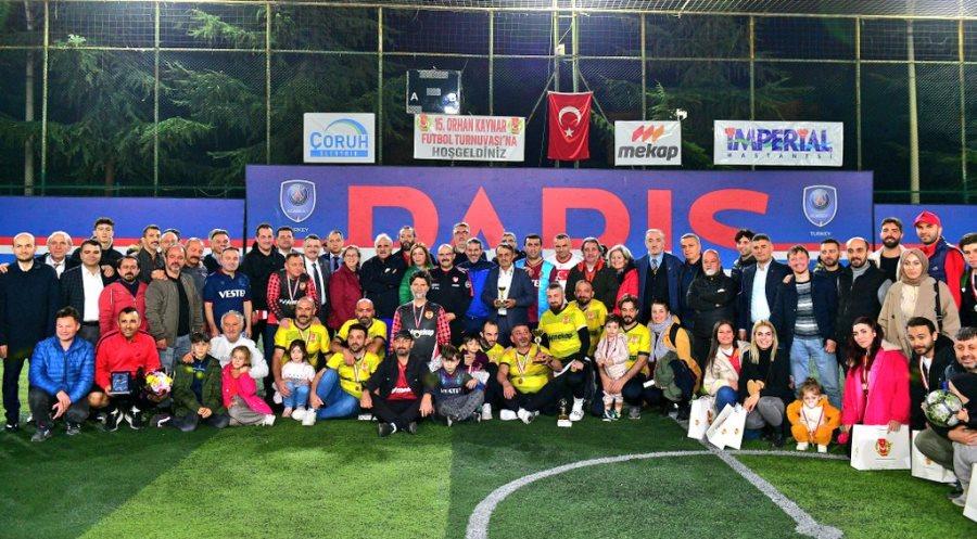 Trabzon'da 15. Orhan Kaynar futbol turnuvası sona erdi 2